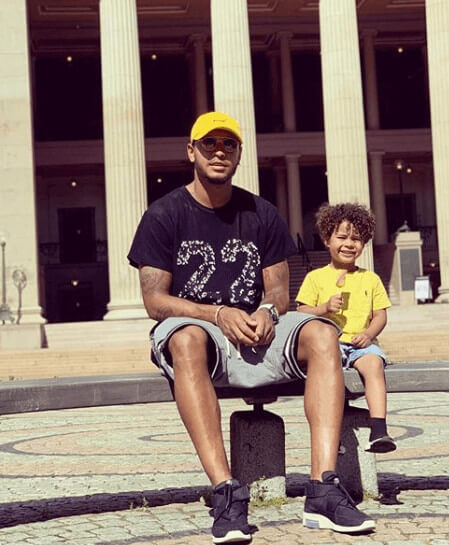 Noah King And Father's Adorable Moments, Twining In Yellow